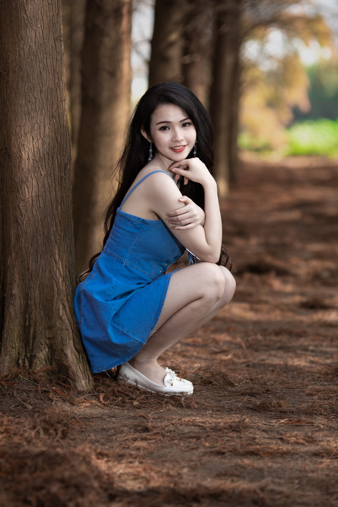 沈秋國作品  邻家女孩杨宓凌